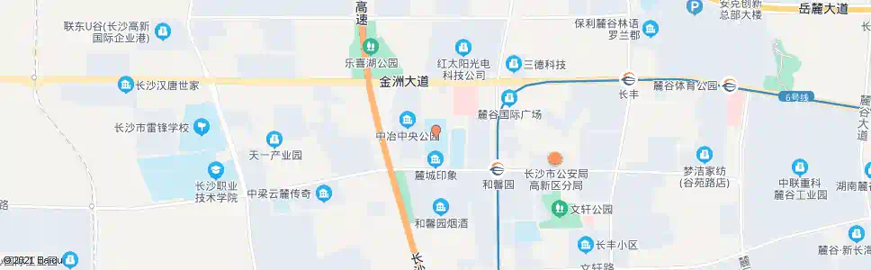 长沙师大附中高新实验中学_公交站地图_长沙公交_妙搜公交查询2025