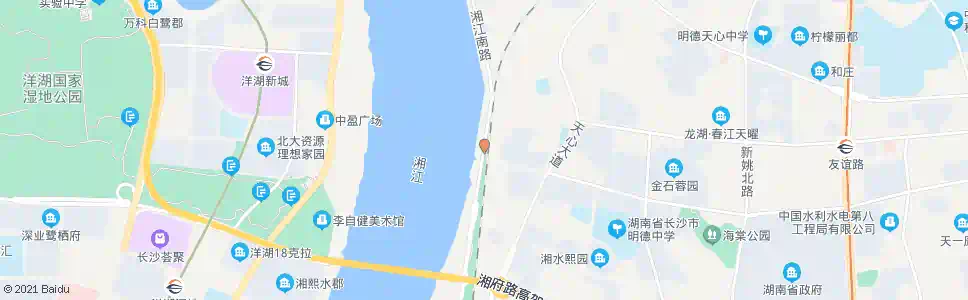 长沙柏家河南_公交站地图_长沙公交_妙搜公交查询2025