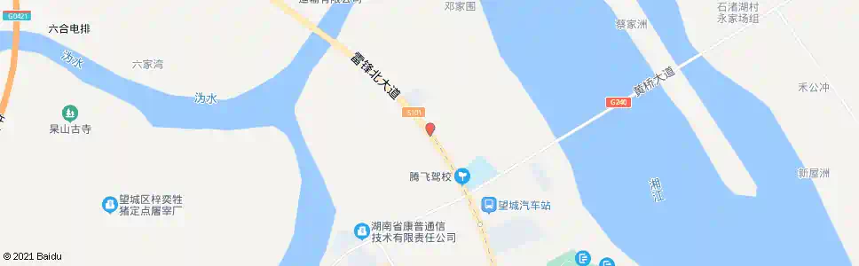长沙白马巷_公交站地图_长沙公交_妙搜公交查询2025