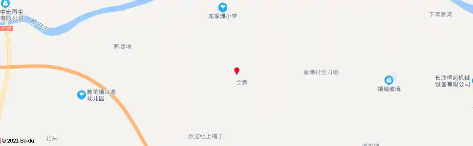 长沙金家屋场_公交站地图_长沙公交_妙搜公交查询2025