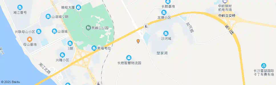 长沙兔子坡_公交站地图_长沙公交_妙搜公交查询2025