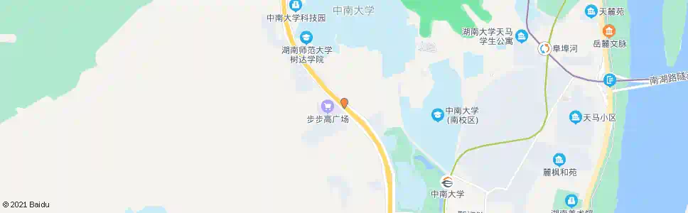 长沙王家湾_公交站地图_长沙公交_妙搜公交查询2025