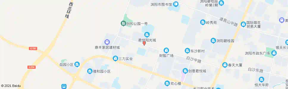 长沙集里办事处_公交站地图_长沙公交_妙搜公交查询2025