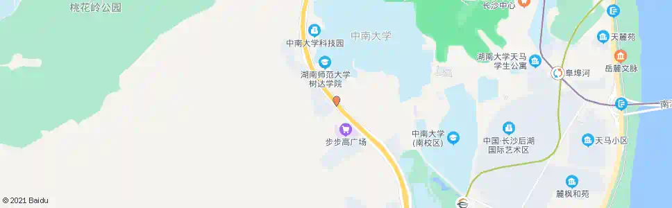 长沙王家湾北_公交站地图_长沙公交_妙搜公交查询2025