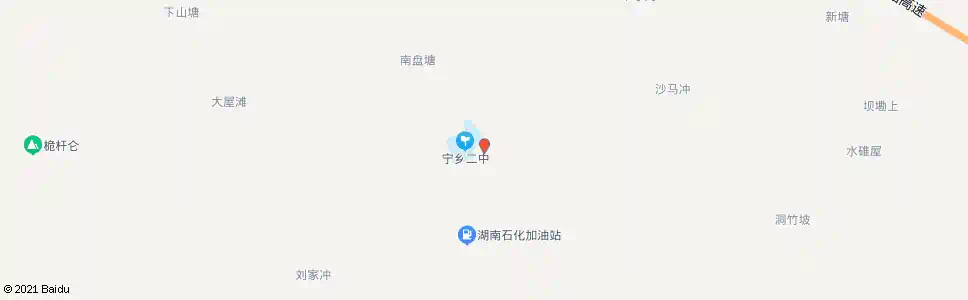 长沙宁乡二中_公交站地图_长沙公交_妙搜公交查询2025
