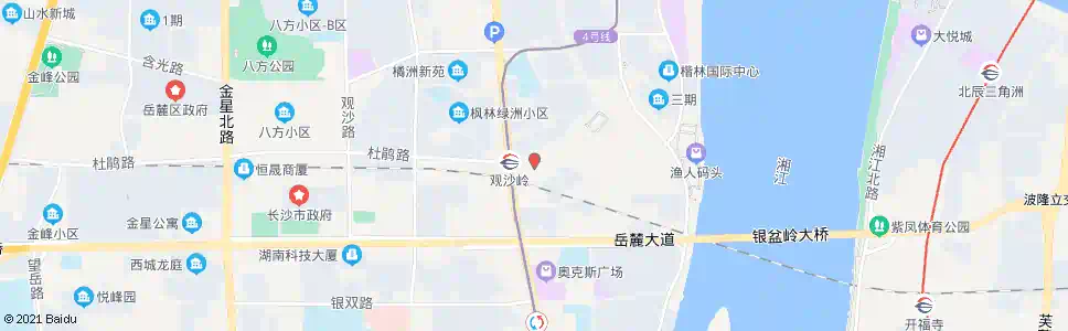 长沙安居乐家居广场_公交站地图_长沙公交_妙搜公交查询2025