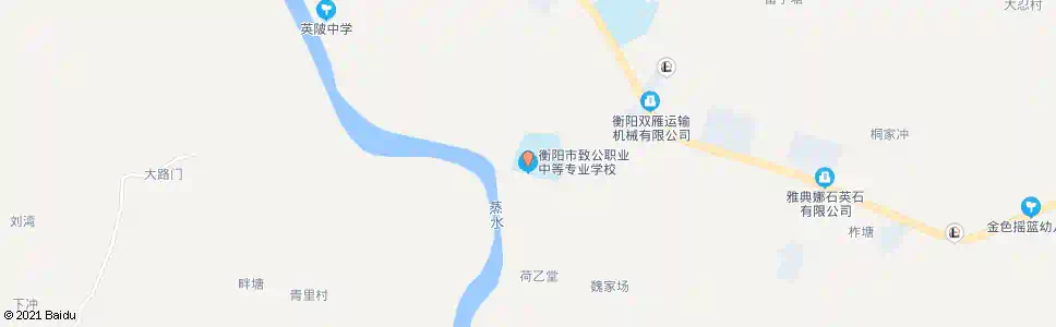 衡阳致公学校_公交站地图_衡阳公交_妙搜公交查询2025