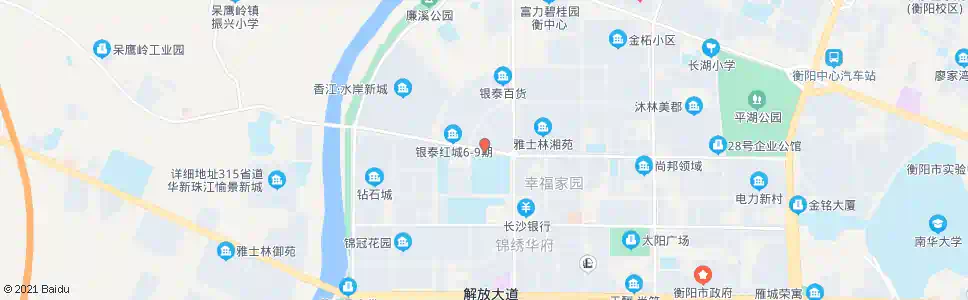 衡阳第二实验小学_公交站地图_衡阳公交_妙搜公交查询2025