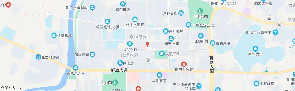 衡阳中心医院分院_公交站地图_衡阳公交_妙搜公交查询2025