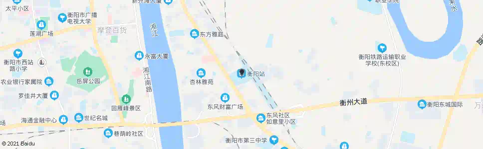衡阳雁栖湖_公交站地图_衡阳公交_妙搜公交查询2025