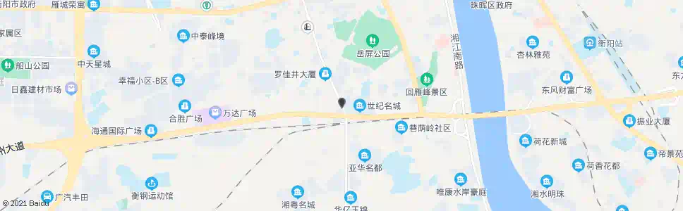 衡阳湘南汽配城_公交站地图_衡阳公交_妙搜公交查询2025