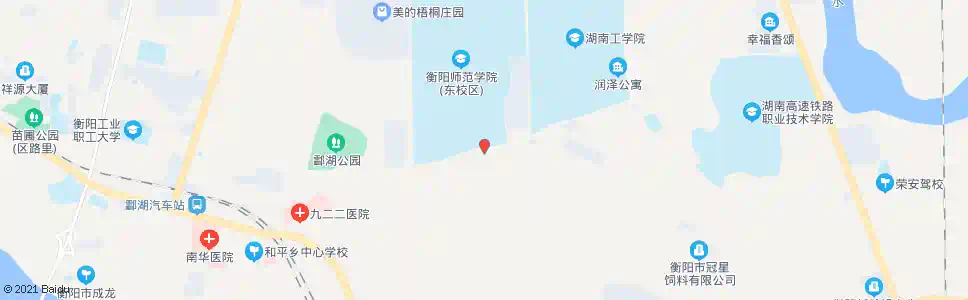 衡阳师院东校区_公交站地图_衡阳公交_妙搜公交查询2025