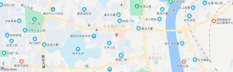 衡阳附一医院西门_公交站地图_衡阳公交_妙搜公交查询2025