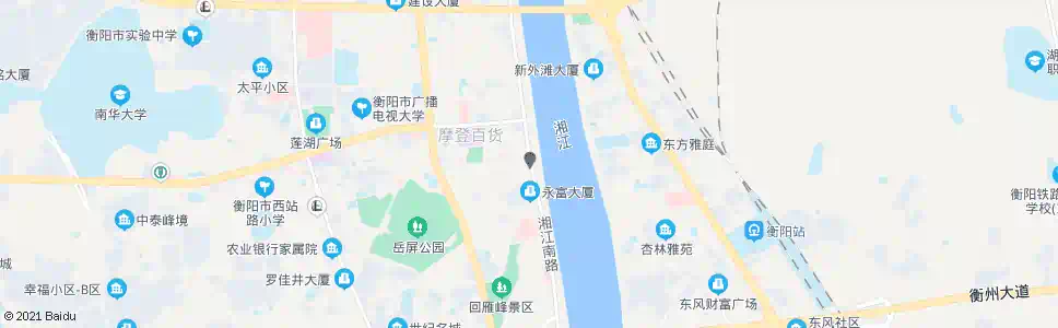 衡阳先锋码头_公交站地图_衡阳公交_妙搜公交查询2025