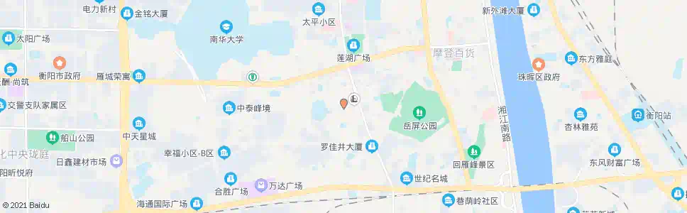 衡阳游泳码头_公交站地图_衡阳公交_妙搜公交查询2025
