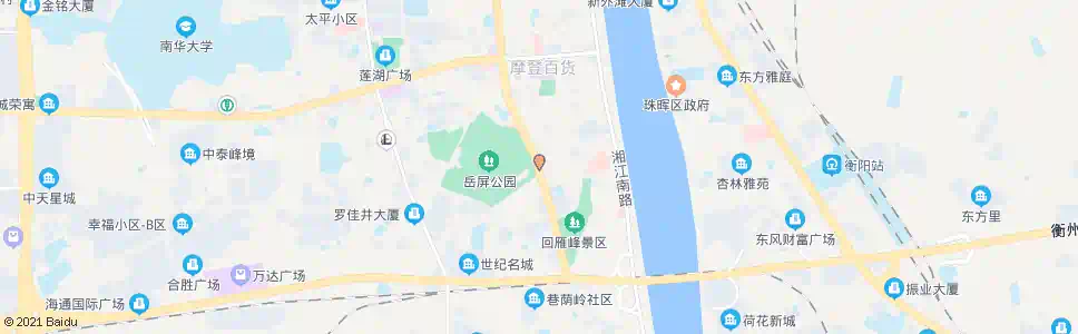 衡阳雁城路口_公交站地图_衡阳公交_妙搜公交查询2025