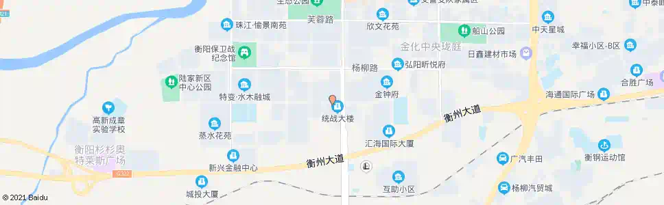 衡阳政务中心北门_公交站地图_衡阳公交_妙搜公交查询2025