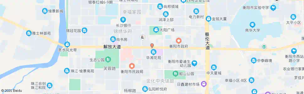 衡阳步步高广场(市交通局)_公交站地图_衡阳公交_妙搜公交查询2025