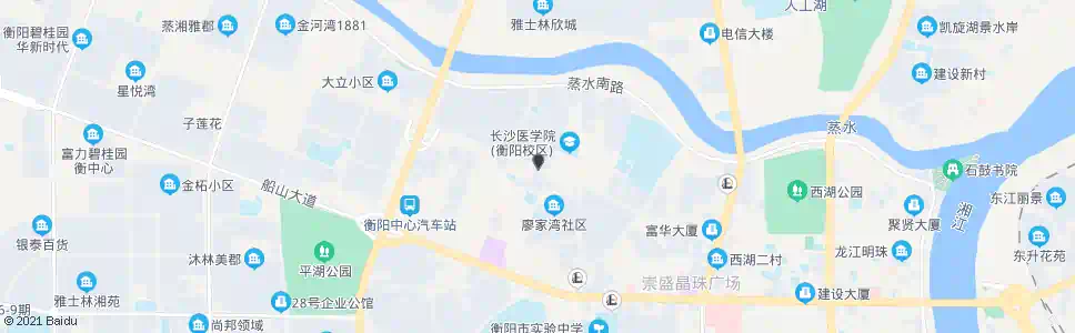衡阳融冠水映豪廷_公交站地图_衡阳公交_妙搜公交查询2025