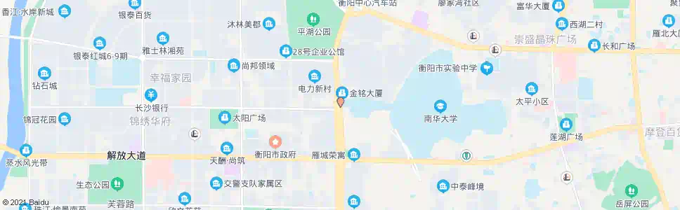 衡阳南华大学西门_公交站地图_衡阳公交_妙搜公交查询2025