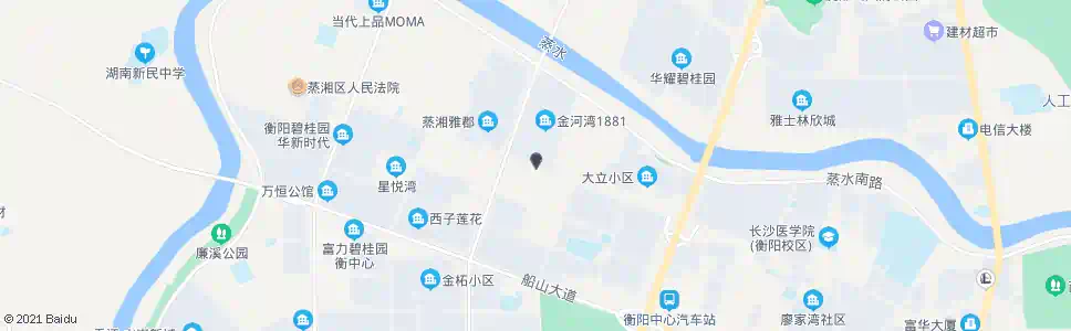 衡阳金河湾_公交站地图_衡阳公交_妙搜公交查询2025