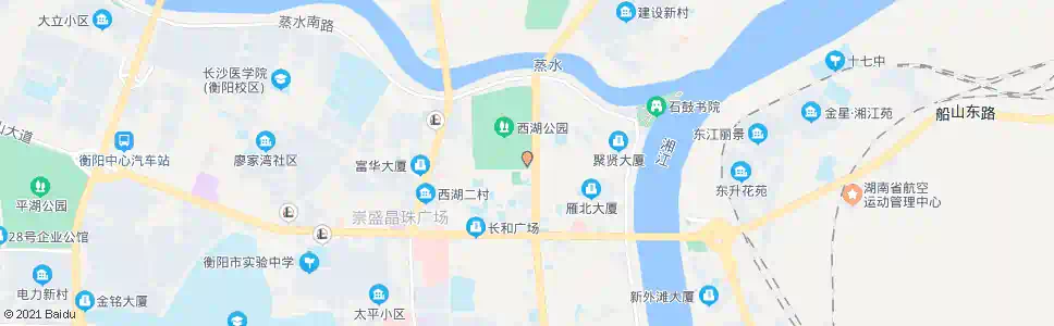 衡阳西湖山庄_公交站地图_衡阳公交_妙搜公交查询2025