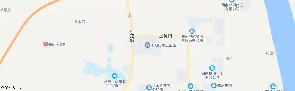 衡阳松木工业园_公交站地图_衡阳公交_妙搜公交查询2025