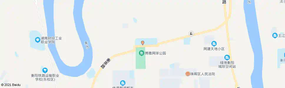 衡阳铁一中学_公交站地图_衡阳公交_妙搜公交查询2025