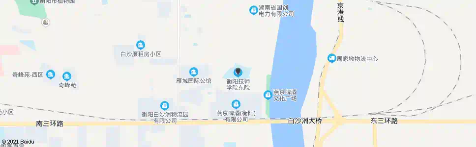 衡阳技师东校_公交站地图_衡阳公交_妙搜公交查询2025