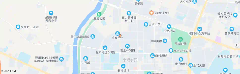 衡阳珠江棕榈园_公交站地图_衡阳公交_妙搜公交查询2025