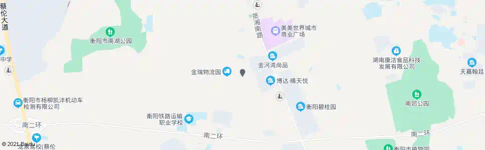 衡阳贺家桥_公交站地图_衡阳公交_妙搜公交查询2025