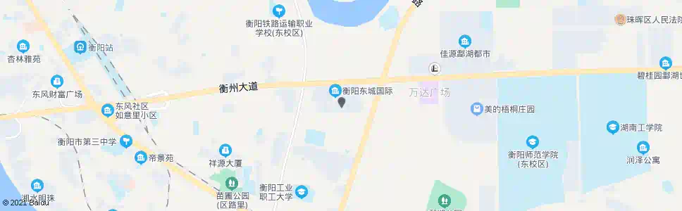衡阳衡安小区_公交站地图_衡阳公交_妙搜公交查询2025
