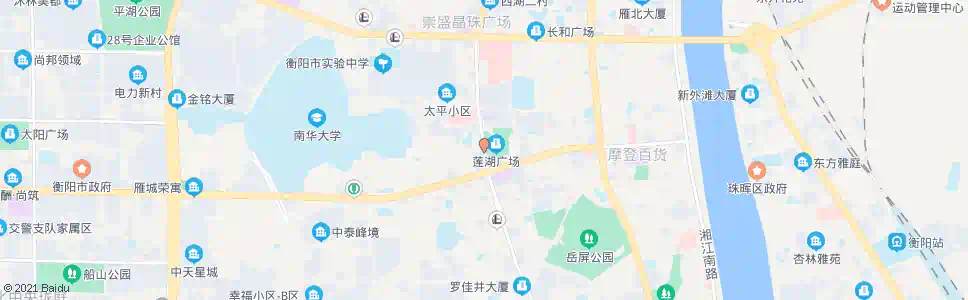 衡阳莲湖广场_公交站地图_衡阳公交_妙搜公交查询2025