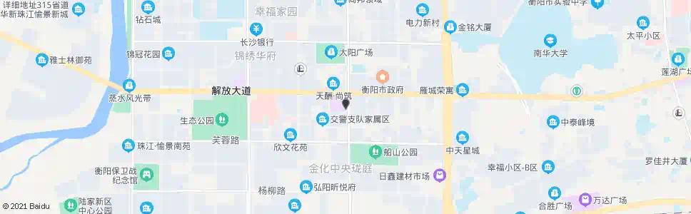 衡阳步步高广场_公交站地图_衡阳公交_妙搜公交查询2025