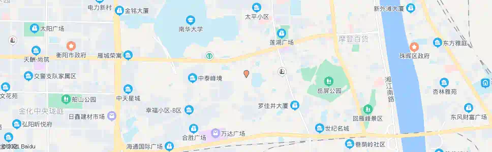 衡阳市六中_公交站地图_衡阳公交_妙搜公交查询2025