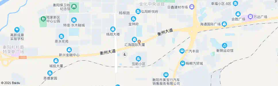 衡阳光辉街口_公交站地图_衡阳公交_妙搜公交查询2025