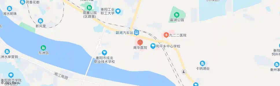 衡阳南华医院_公交站地图_衡阳公交_妙搜公交查询2025