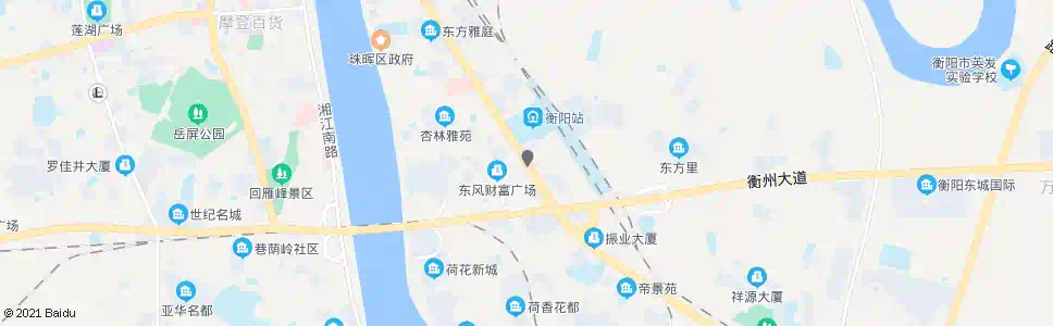 衡阳衡阳火车站(招呼站)_公交站地图_衡阳公交_妙搜公交查询2025