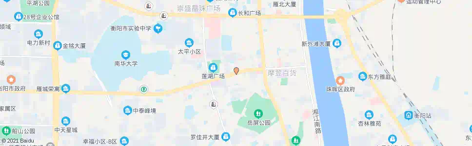 衡阳莲湖路口_公交站地图_衡阳公交_妙搜公交查询2025