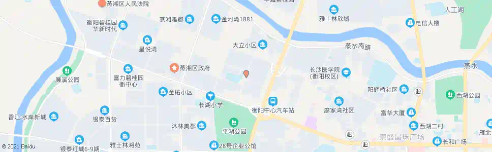 衡阳冠都现代城_公交站地图_衡阳公交_妙搜公交查询2025