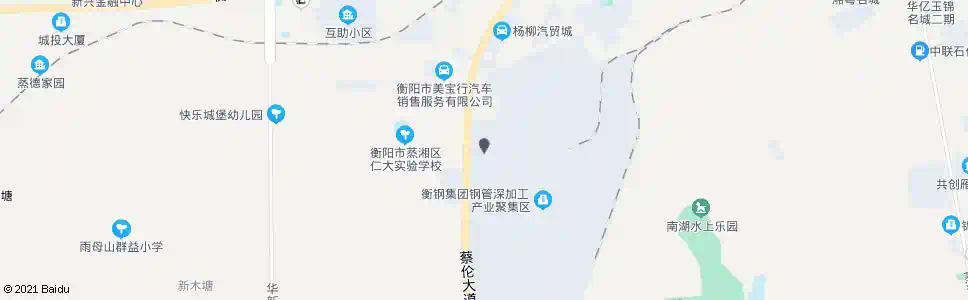 衡阳湖南重汽厂_公交站地图_衡阳公交_妙搜公交查询2025