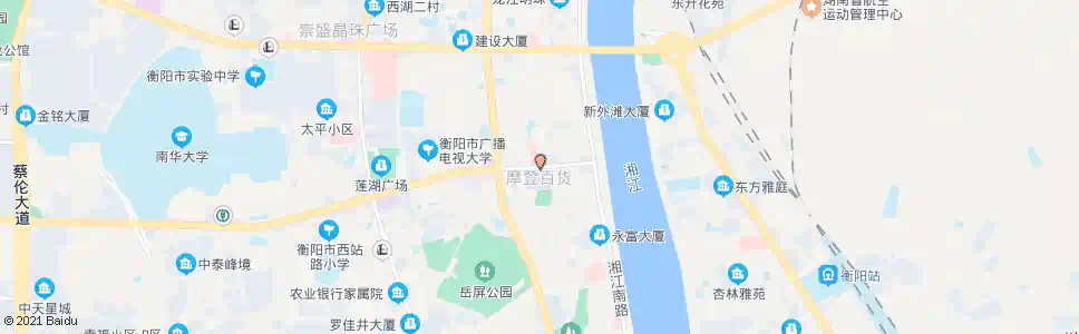 衡阳附二医院_公交站地图_衡阳公交_妙搜公交查询2025