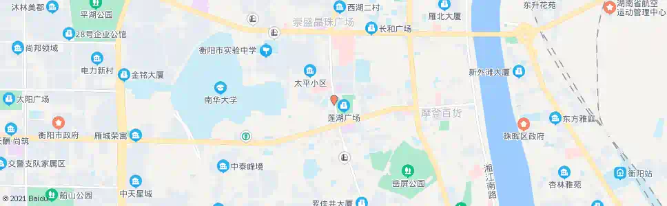 衡阳莲湖广场西_公交站地图_衡阳公交_妙搜公交查询2025