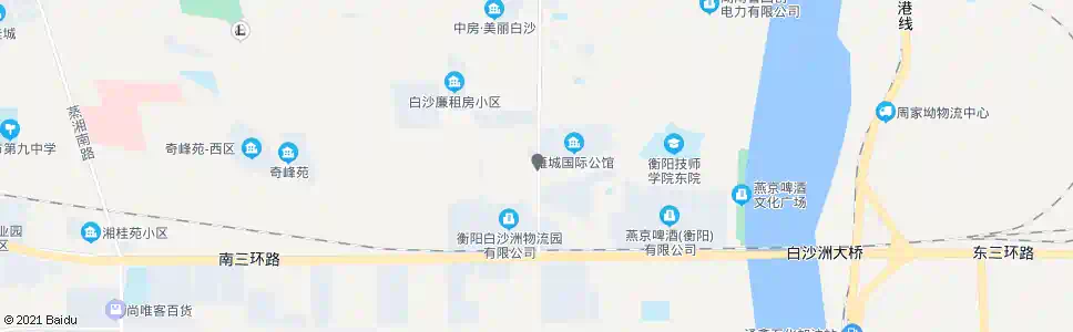 衡阳白沙洲汽车站_公交站地图_衡阳公交_妙搜公交查询2025