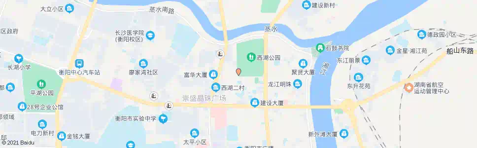衡阳西湖公园_公交站地图_衡阳公交_妙搜公交查询2025