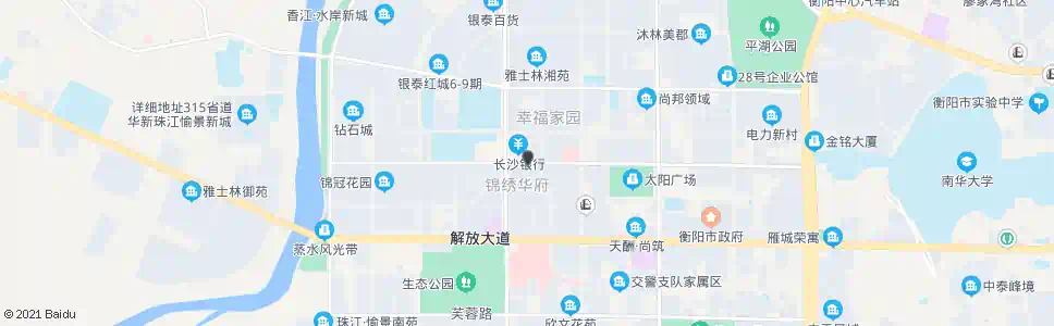 衡阳市人大南门_公交站地图_衡阳公交_妙搜公交查询2025