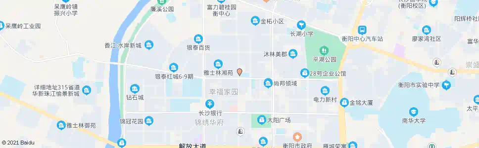 衡阳规划设计院_公交站地图_衡阳公交_妙搜公交查询2025