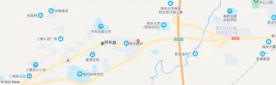 衡阳结核病医院_公交站地图_衡阳公交_妙搜公交查询2025