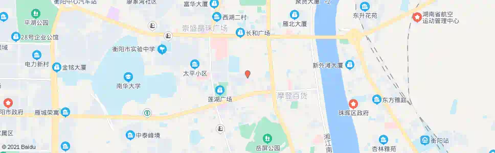 衡阳西湖饭店_公交站地图_衡阳公交_妙搜公交查询2025