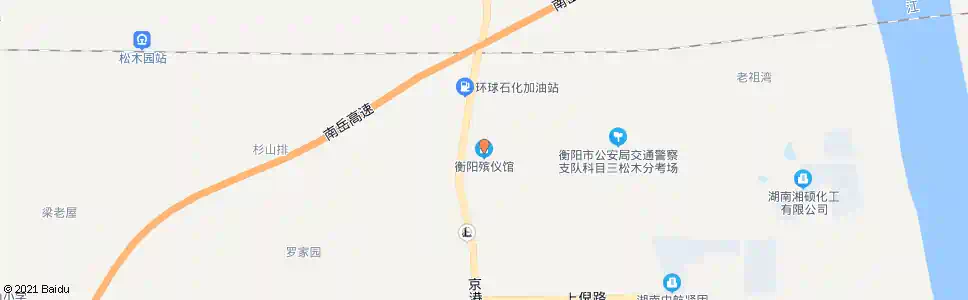 衡阳殡仪馆(临时站)_公交站地图_衡阳公交_妙搜公交查询2025